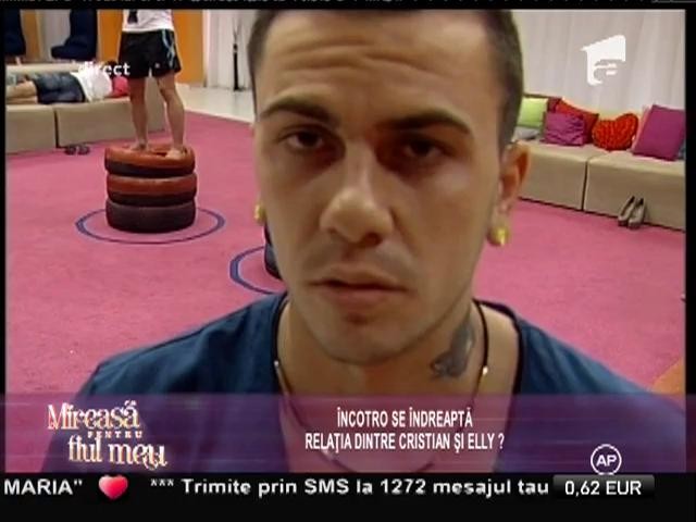 Cristian şi Elly, &icirc;n pragul despărţirii!? Ce s-a &icirc;nt&acirc;mplat &icirc;ntre cei doi concurenţi