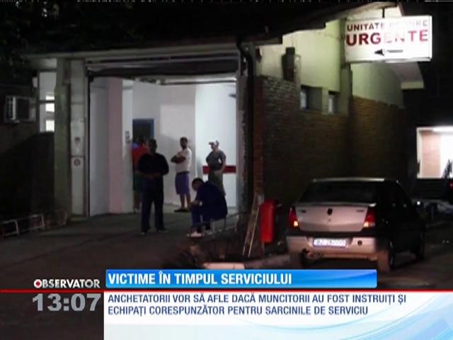 Doi muncitori au murit iar un al treilea a fost salvat &icirc;n ultimul moment, &icirc;n Buzău