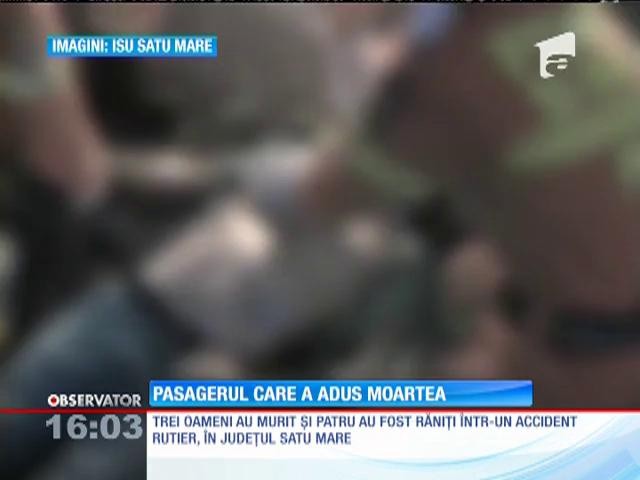 Accident rutier &icirc;n județul Satu Mare
