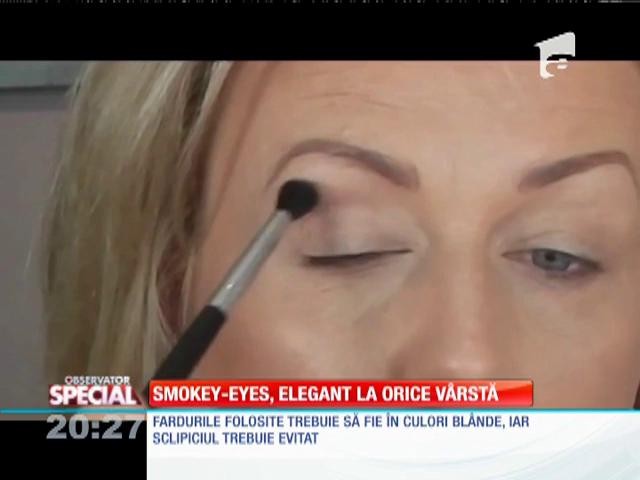 Special! Smokey-eyes, elegant la orice v&acirc;rstă