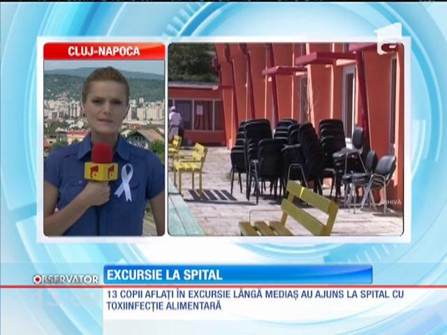 13 elevi din Bucureşti, care se cazaseră la un hotel &icirc;n judeţul Sibiu, au ajuns la spital cu toxiinfecţie alimentară