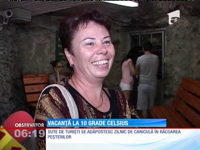 Peşterile au devenit una dintre cele mai populare destinaţii de vacanţă din Rom&acirc;nia