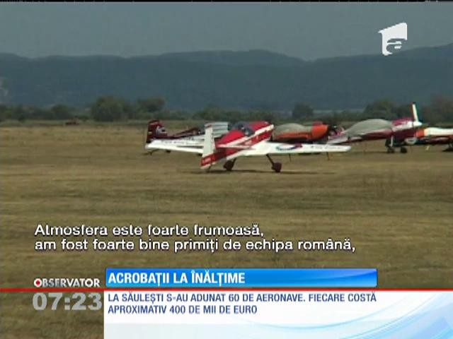 Primul Campionat European de Acrobatie Aeriană organizat &icirc;n Rom&acirc;nia