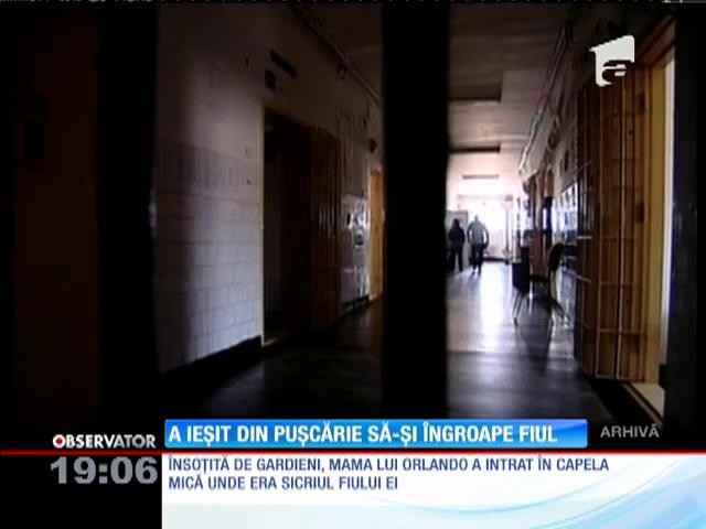 O mamă a ieşit din puşcărie să-şi &icirc;ngroape fiul
