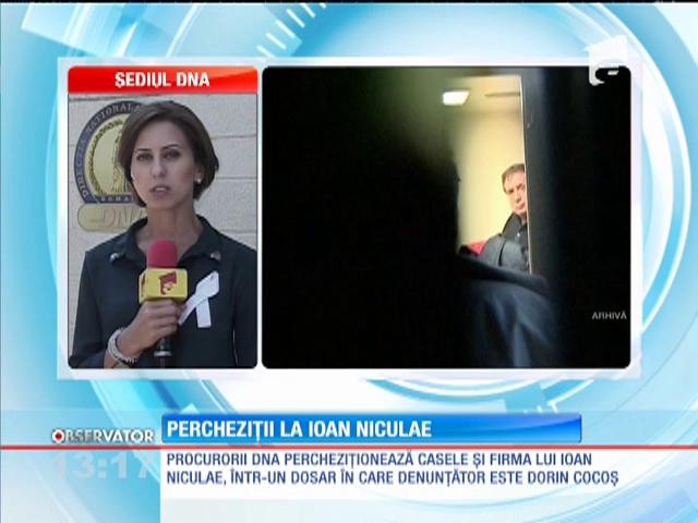 Procurorii DNA &icirc;i percheziţionează casele şi firma celui mai bogat rom&acirc;n, Ioan Niculae