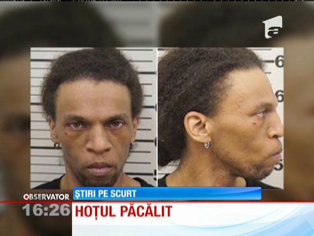 Hoţ devenit prizonier &icirc;n casa pe care vroia să o jefuiască