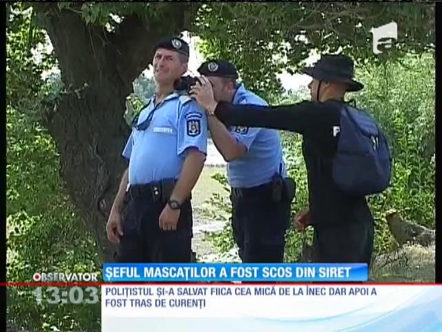 Trupul ne&icirc;nsufleţit al şefului mascaţilor Vrancea a fost găsit &icirc;n r&acirc;ul Siret