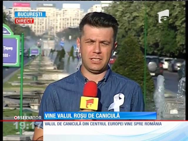 Valul de caniculă din centrul Europei vine spre Rom&acirc;nia