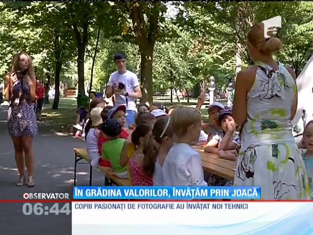 Activităţi pentru copii &icirc;n Grădina Valorilor Rom&acirc;neşti