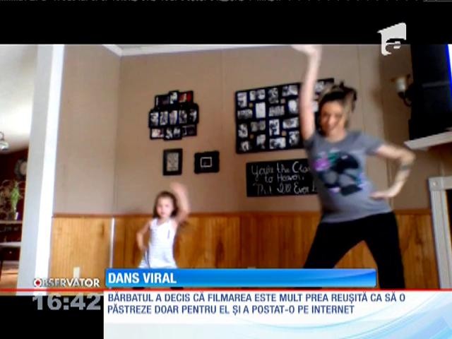 Dans făcut de o femeie &icirc;nsărcinată şi fiica sa de 6 ani