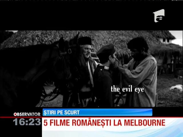 Cinci pelicule rom&acirc;neşti la festivalul internaţional de film de la Melbourne