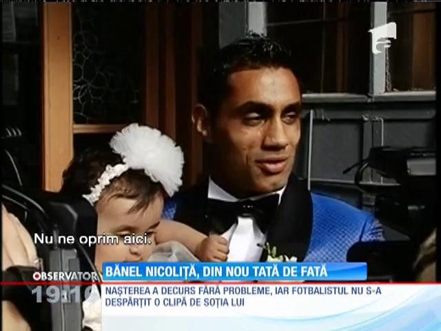 Bănel Nicoliță, din nou tată de fată