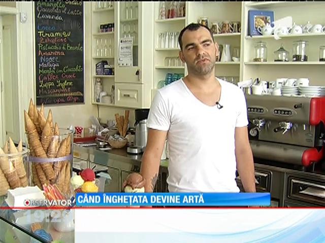 Gelato, &icirc;nghețata care se face pe loc, pentru cei cu gusturi fine