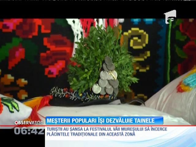Meșterii populari,din Mureș, &icirc;și dezvăluie tainele