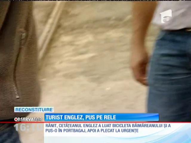 Un cetăţean englez a fost &icirc;njunghiat de două ori &icirc;n timp ce fura o bicicletă, la Baia Mare