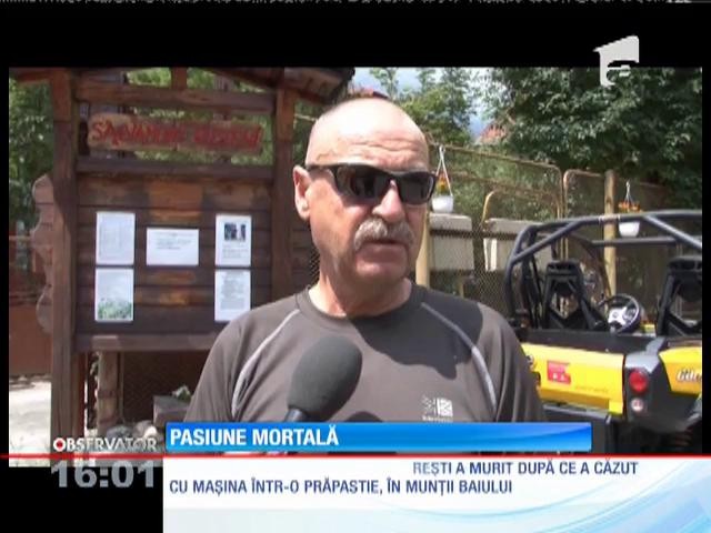 Un bărbat din Bucureşti, pasionat de off-road, şi-a găsit moartea &icirc;n Munţii Baiului