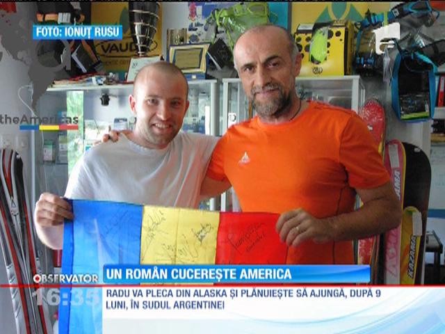 Un rom&acirc;n cucerește America! Vrea să parcurgă pe bicicletă 24 de mii de kilometri