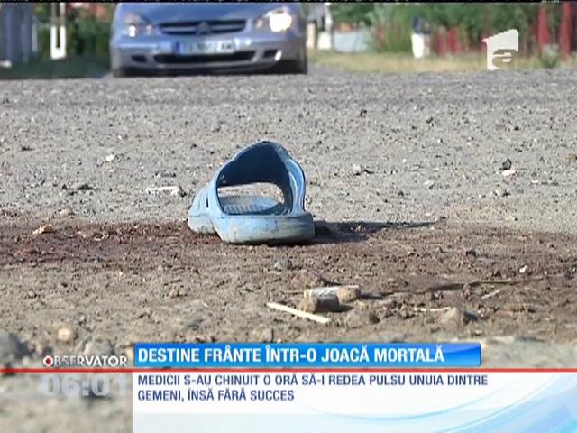 Destine fr&acirc;nte &icirc;ntr-o joacă mortală pentru doi copii din Galaţi