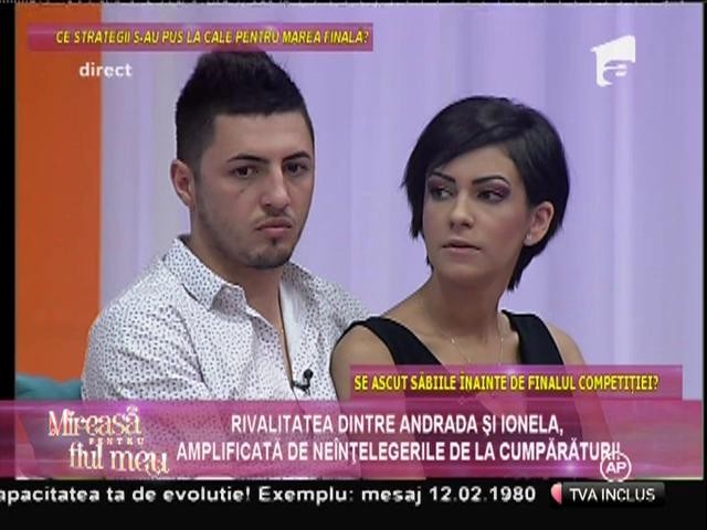 Atacuri dure &icirc;ntre Andrada și Ionela din cauza bugetului pentru cumpărături!