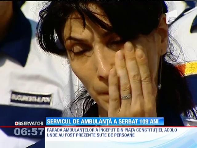 Serviciul de ambulanță a serbat 109 ani