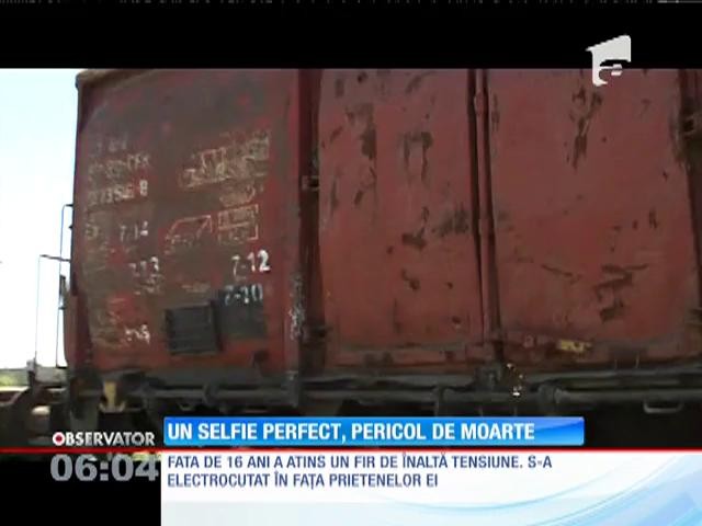 Update / O t&acirc;nără voia să facă o poză şi s-a electrocutat