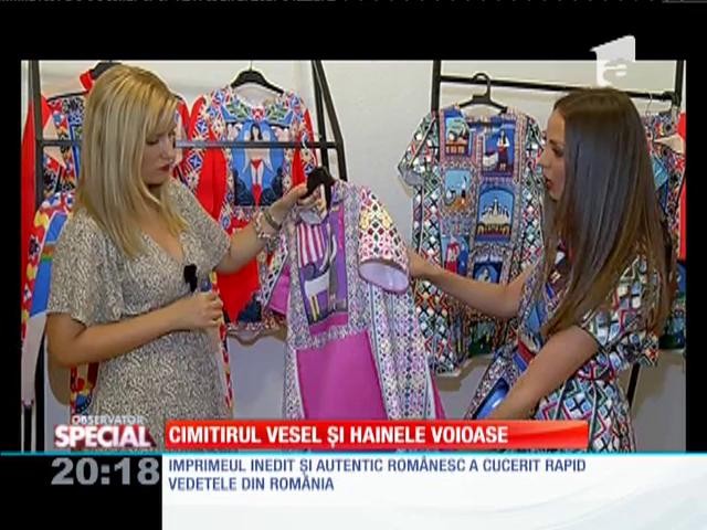 SPECIAL! Colecţie vestimentară inspirată din epitafurile de pe crucile Cimitirului din Săp&acirc;nţa