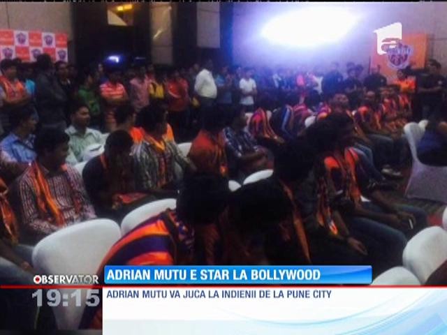Adrian Mutu va fi star &icirc;n India. &Icirc;ncă n-a ajuns acolo, dar le-a promis fanilor că va fi din nou Briliantul