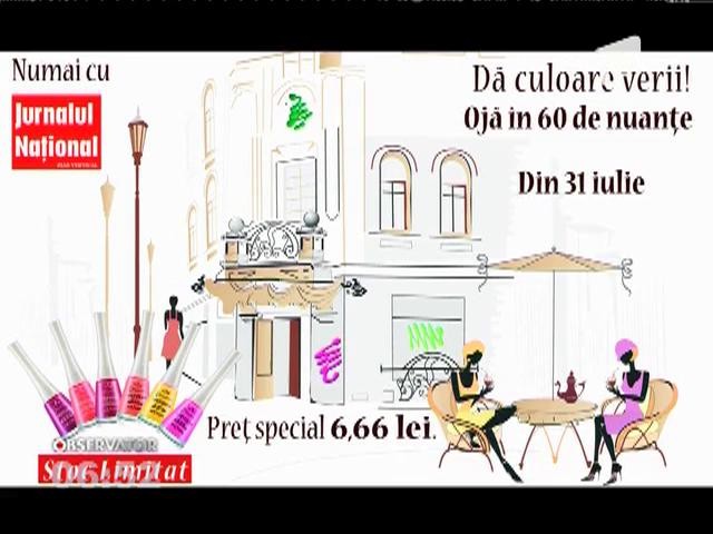 Dă culoare verii cu oja de la Jurnalul Naţional!