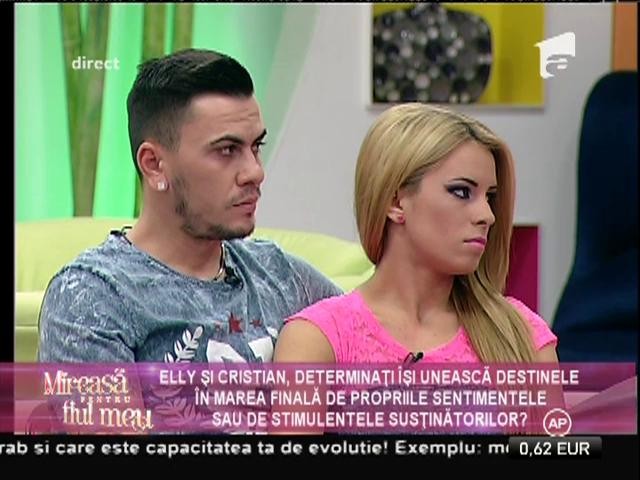 Elly și Cristian, puși pe g&acirc;nduri de susținători!