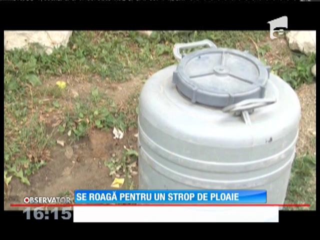 &Icirc;n D&acirc;mboviţa, &icirc;n satul Costişata, localnicii au rămas fără strop de apă din cauza secetei