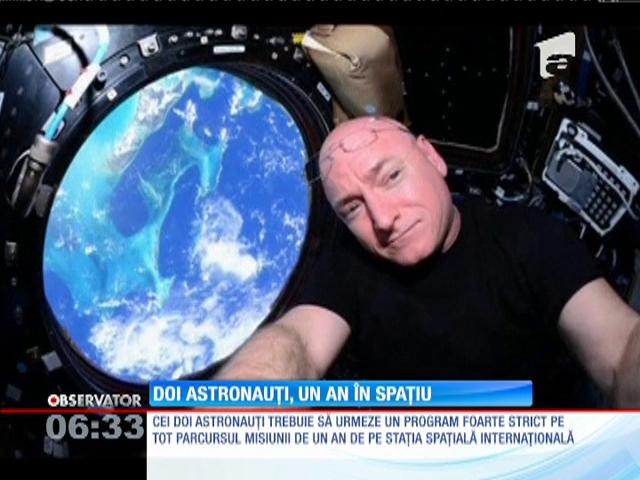 Doi astronauţi din SUA şi Rusia vor avea o misiune de un an &icirc;n spațiu