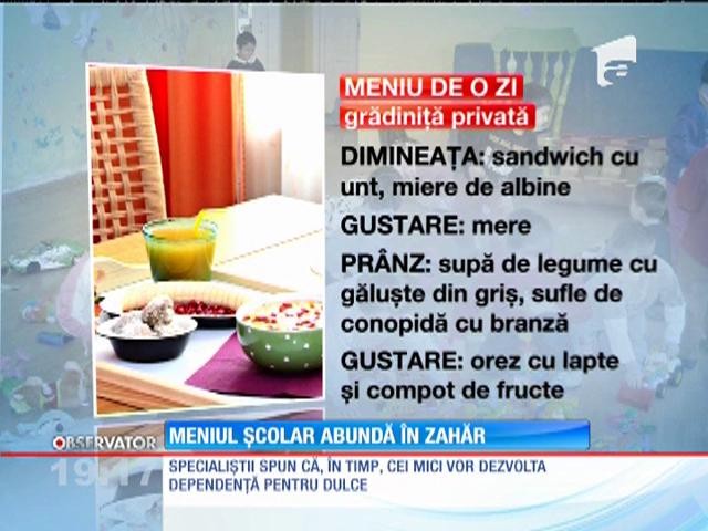 Statistica arată că tot mai mulţi copii suferă de obezitate. Nici nu ne mai miră dacă ne g&acirc;ndim că, p&acirc;nă şi la grădiniţă sunt &icirc;ndopaţi cu zahăr