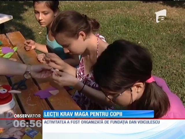 Activităţi pentru copii &icirc;n Grădina Valorilor Rom&acirc;neşti