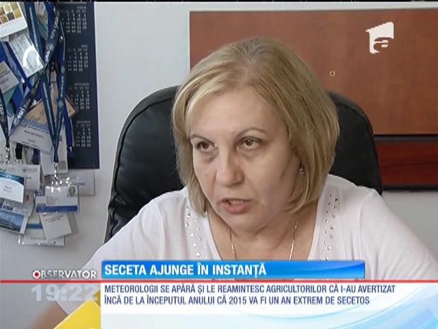 Agricultorii tună şi fulgeră pe meteorologi. Vor să-i dea &icirc;n judecată pentru seceta de anul acesta