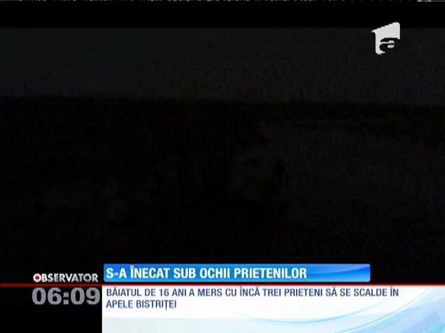 Un t&acirc;năr de 16 ani a fost murit &icirc;necat &icirc;n r&acirc;ul Bistriţa, chiar sub ochii prietenilor lui