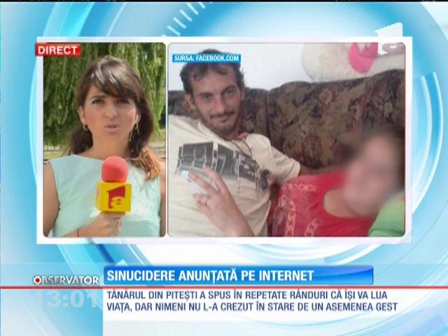 Un t&acirc;năr din Piteşti s-a sinucis, după ce l-a părăsit iubita