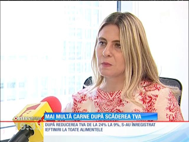 Au crescut v&acirc;nzările la produsele din carne, după reducerea TVA-ului la alimente