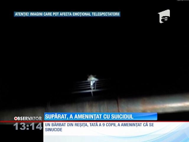 Un bărbat din Reşiţa a ameninţat că se aruncă &icirc;n gol de pe un apeduct