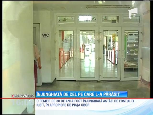 O femeie care şi-a părăsit iubitul &icirc;n urmă cu c&acirc;teva săptăm&acirc;ni, din cauza bătăilor primite a fost azi &icirc;njunghiată &icirc;n văzul lumii, &icirc;n Capitală