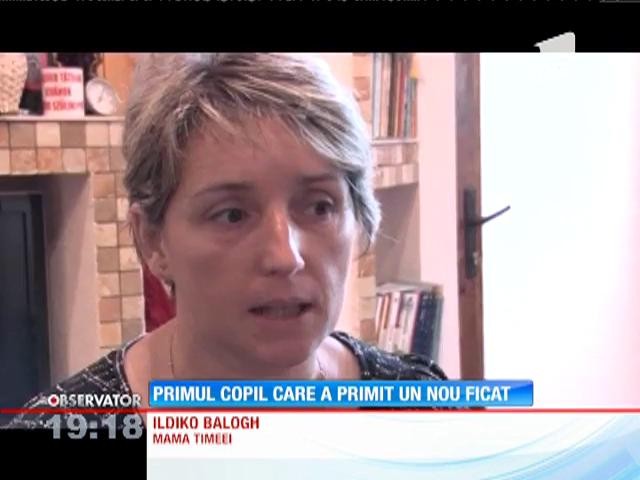 Primul copil care a primit un ficat nou &icirc;n Rom&acirc;nia