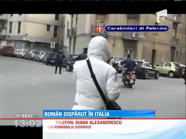 Rom&acirc;n dispărut de cinci zile &icirc;n Italia