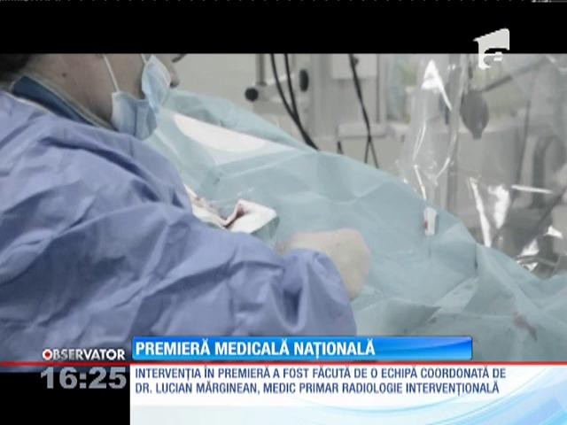 Premieră medicală la spitalul Clinic Judeţean de Urgenţ T&icirc;rgu Mureş