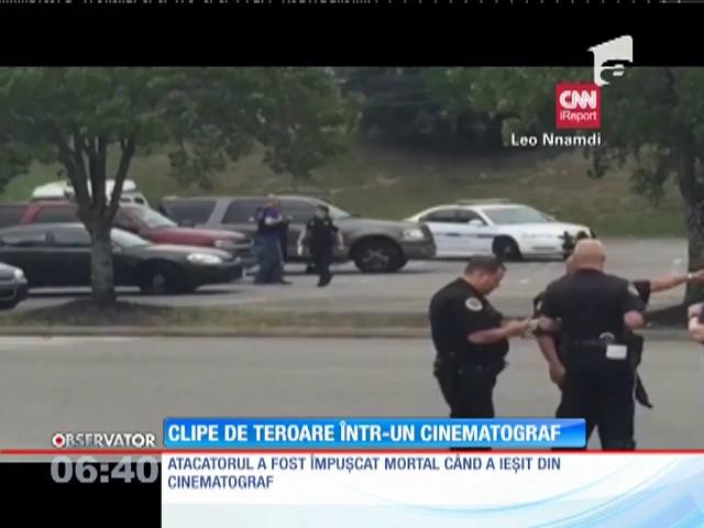 Clipe de teroare &icirc;ntr-un cinematograf din SUA