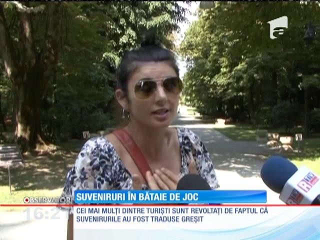 Suveniruri &icirc;n bătaie de joc