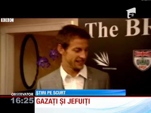 Pilotul de Formula 1 Jenson Button şi soţia, jefuiţi, &icirc;n Saint Tropez