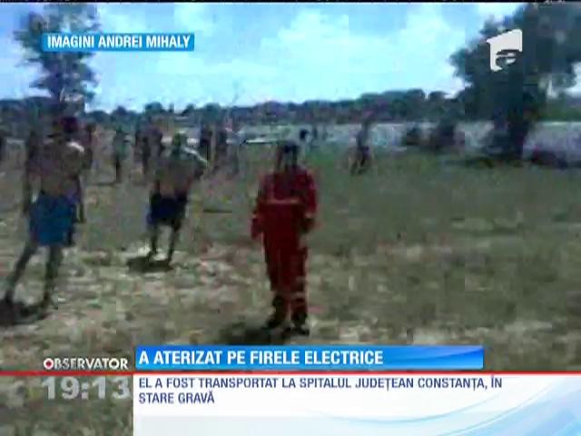 Un parapantist care zbura &icirc;n zona staţiunii Jupiter s-a rănit grav