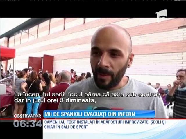 Incendiu devastator de vegetaţie, &icirc;n Spania