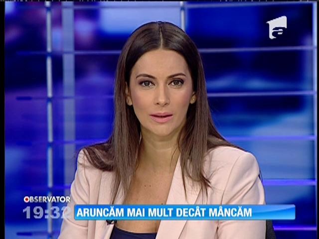 Rom&acirc;nii fac risipă la alimente