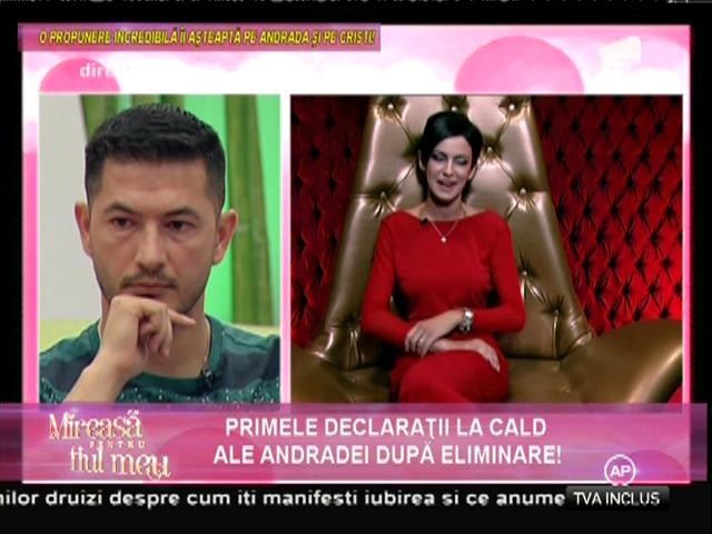 Andrada: &rdquo;Nu las absolut niciun prieten &icirc;n casă, ci doar colegi de competiție!&rdquo;