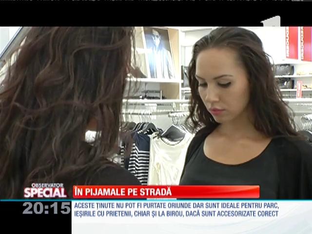Special! &Icirc;n pijamale pe stradă
